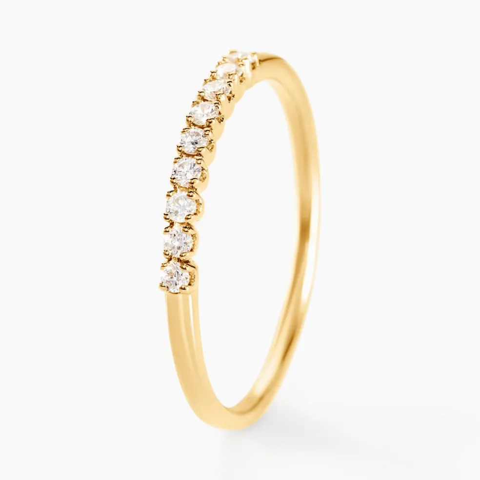 Alliance Hera Or Jaune Diamant