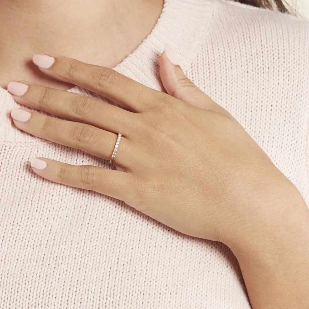 Alliance Hera Or Jaune Diamant