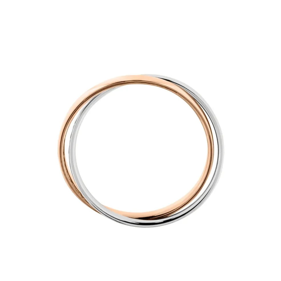 Alliance Hermana Ruban Plat Or Bicolore