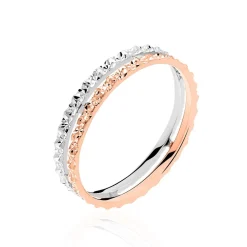 Alliance Hermanne Or Bicolore