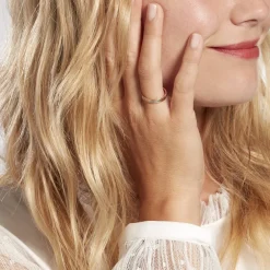 Alliance Hevan Ruban Or Bicolore