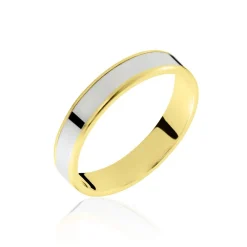 Alliance Hevan Ruban Or Bicolore