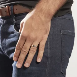 Alliance Hevan Ruban Or Bicolore