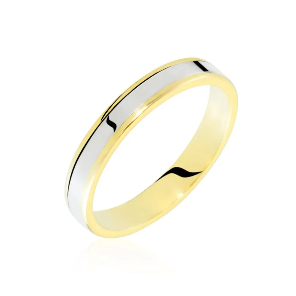 Alliance Hevan Ruban Or Bicolore