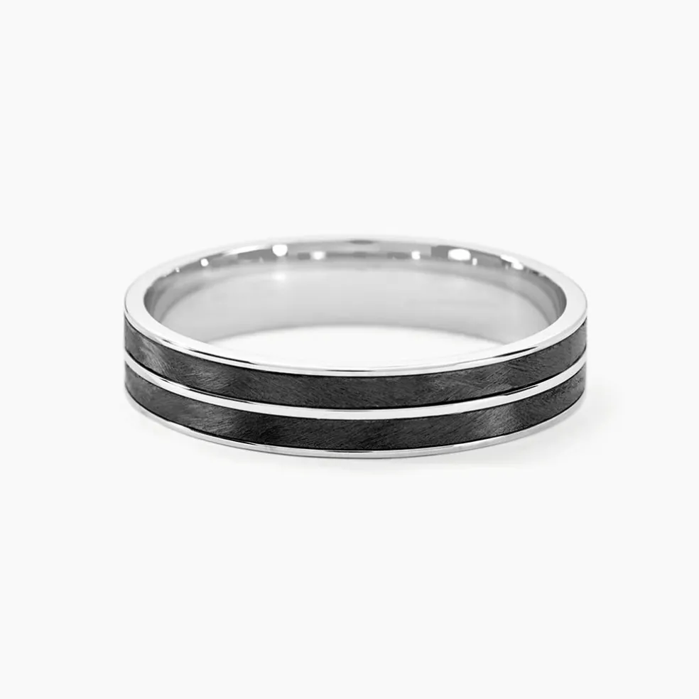 Alliance Ikhlas Ruban Plat Argent Blanc