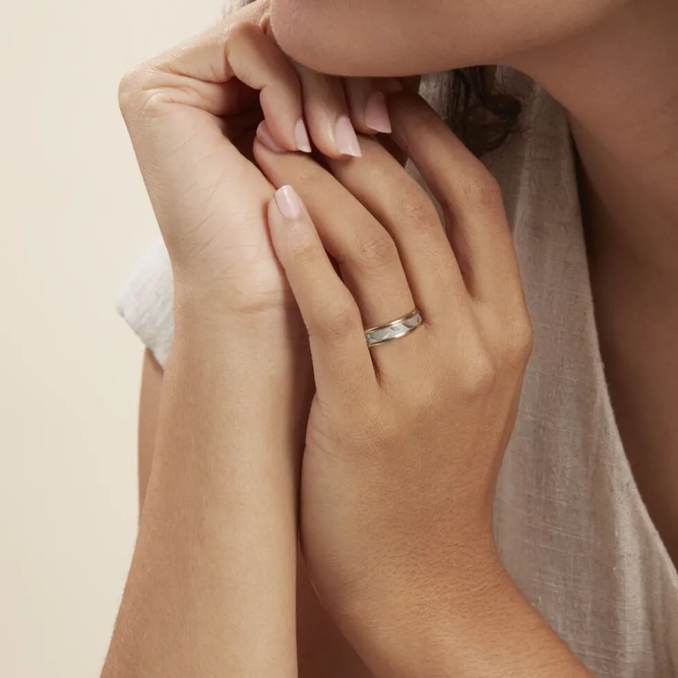 Alliance Ilki Ruban Or Bicolore