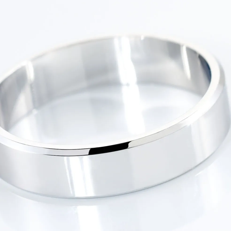 Alliance Inayah Ruban Plat Argent Blanc