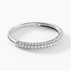 Alliance Joshua Or Blanc Diamant