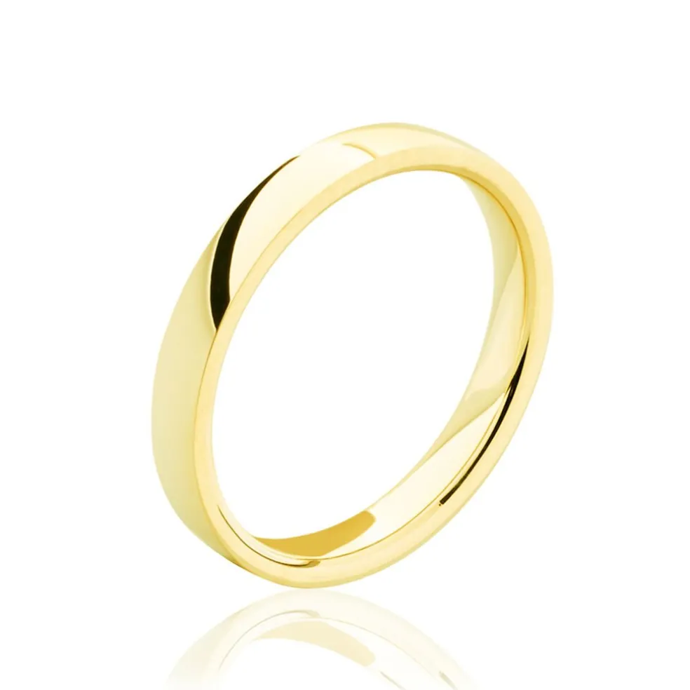 Alliance Jules Ruban Confort Or Jaune