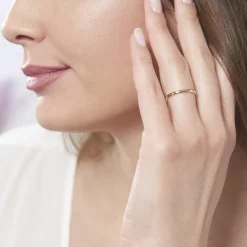 Alliance Julie Ruban Classique Or Jaune