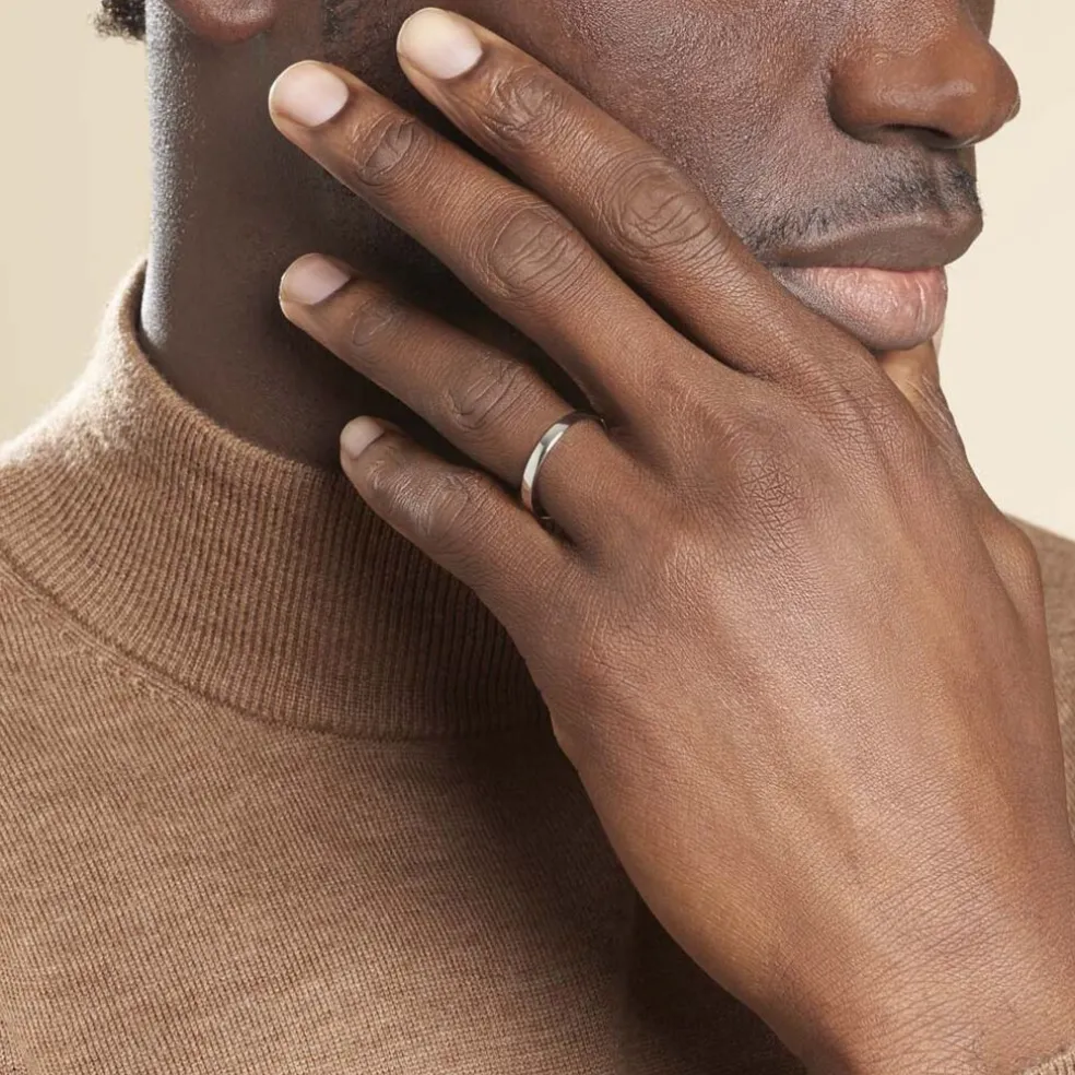 Alliance Julie Ruban Classique Or Blanc