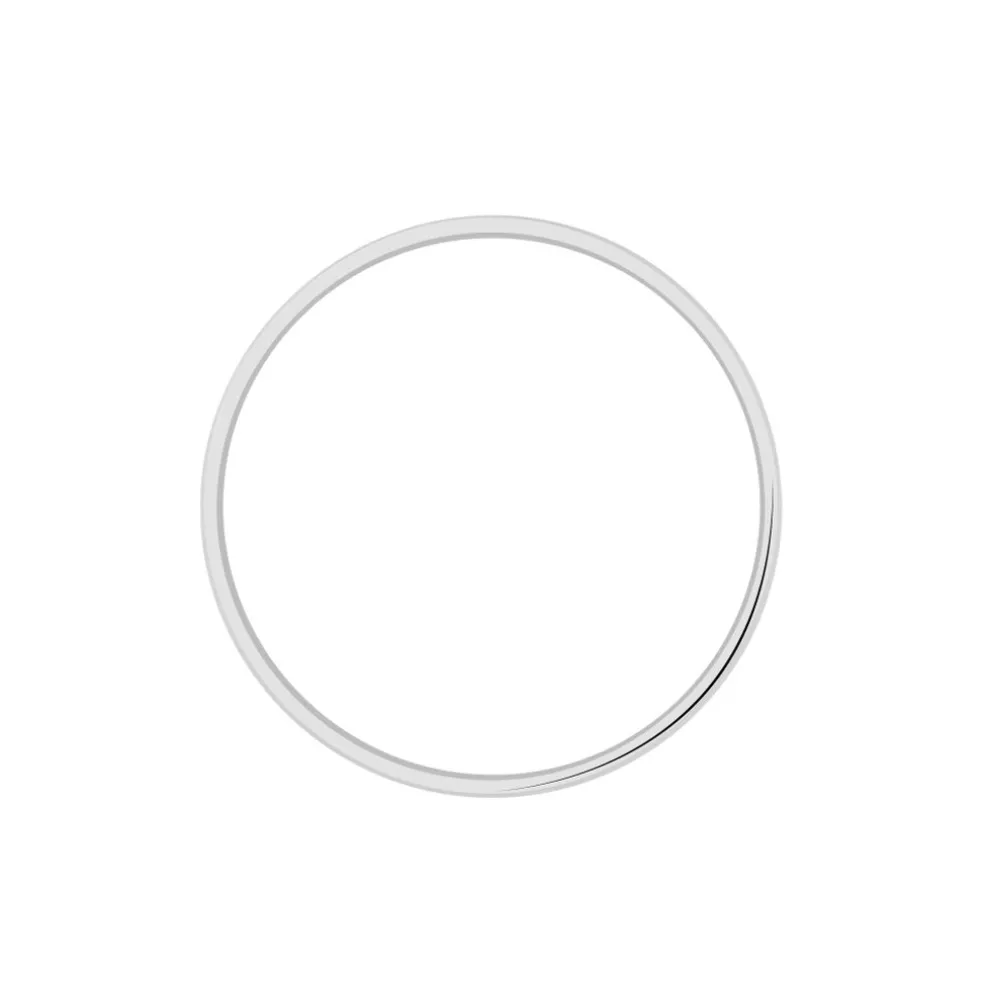 Alliance Julie Ruban Classique Or Blanc