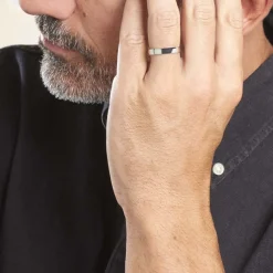 Alliance Julie Ruban Classique Or Blanc