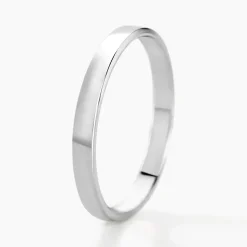 Alliance Julie Ruban Classique Or Blanc