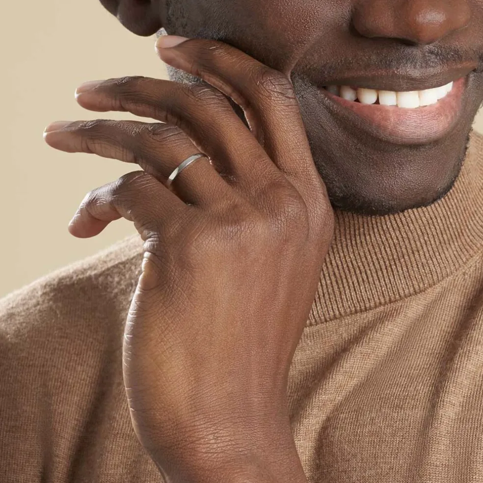 Alliance Julie Ruban Classique Or Blanc