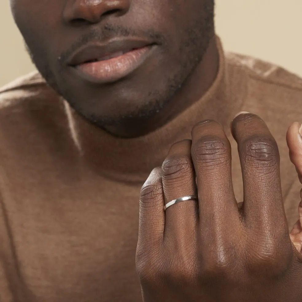 Alliance Julie Ruban Classique Or Blanc