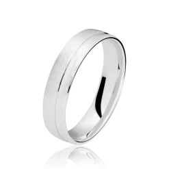 Alliance Julio Ruban Poli Brosse Or Blanc