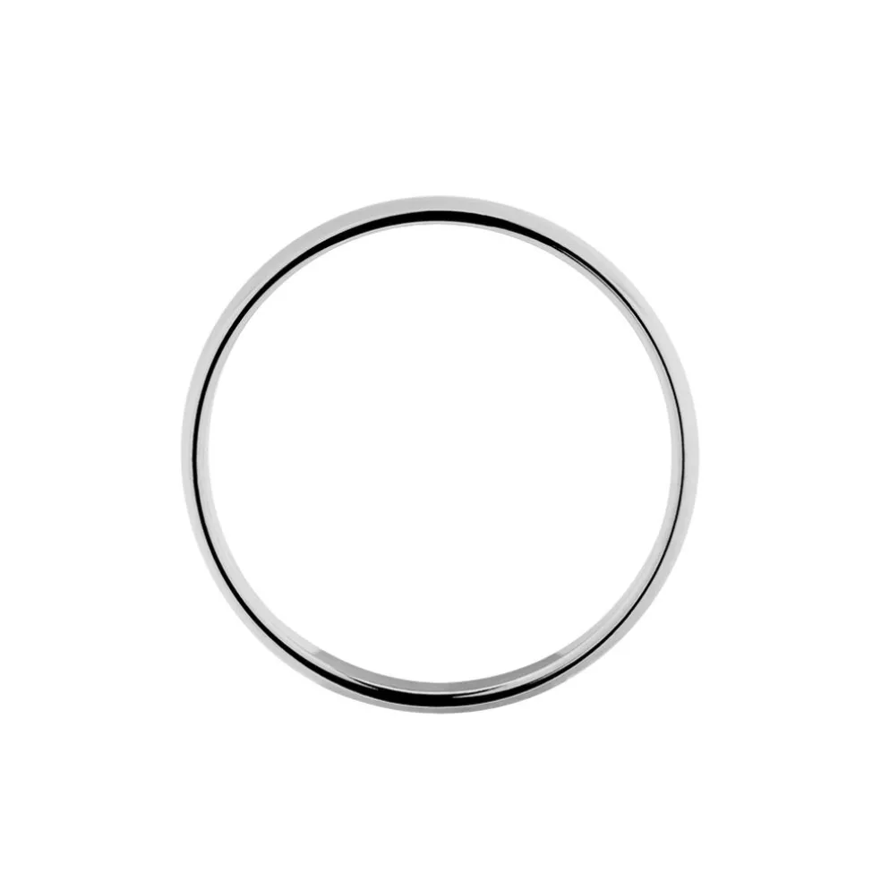 Alliance Khelya Ruban Plat Argent Blanc