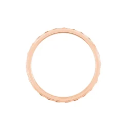 Alliance Laura Ruban Plat Or Rose