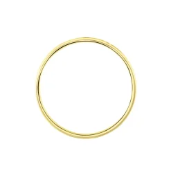 Alliance Laurette Ruban Plat Or Jaune