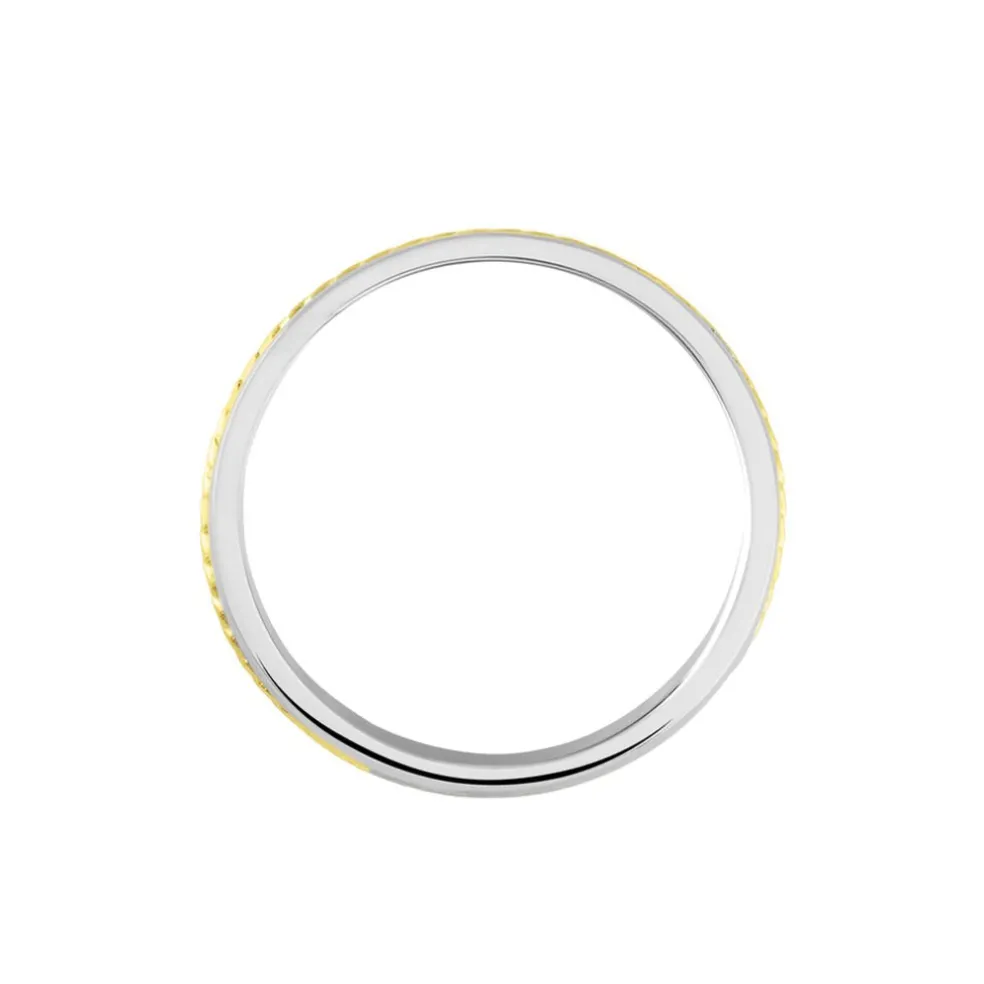 Alliance Leandro Ruban Argent Bicolore