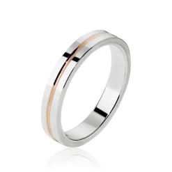 Alliance Liseret Ruban Plat Or Bicolore