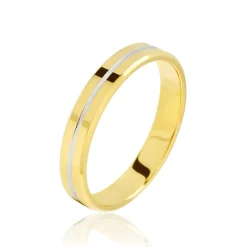 Alliance Liseret Ruban Plat Or Bicolore