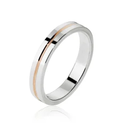 Alliance Liseret Ruban Plat Or Bicolore