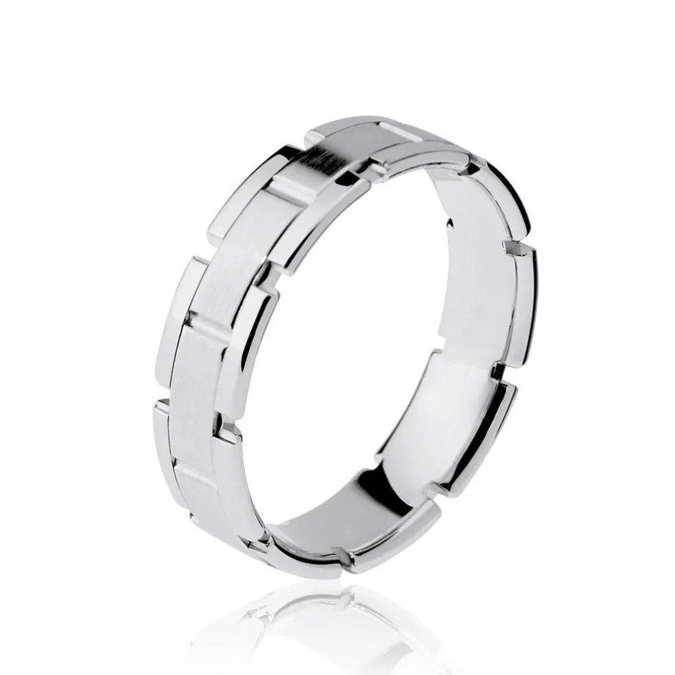 Alliance Maille Or Blanc