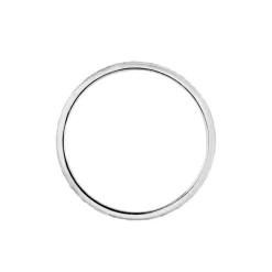 Alliance Marine Ruban Plat Or Blanc