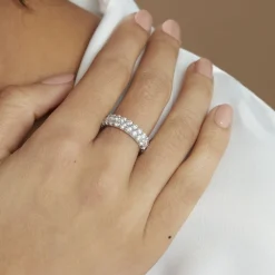 Alliance Marjelle Or Blanc Oxyde De Zirconium