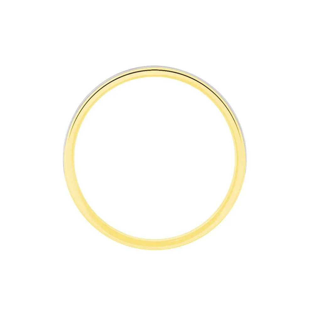 Alliance Markei Ruban Plat Or Bicolore