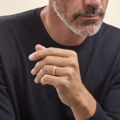 Alliance Markei Ruban Plat Or Bicolore