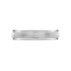 Alliance Marwan Ruban Bombé Or Blanc