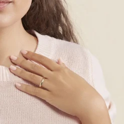 Alliance Massina Demi Jonc Classique Or Jaune