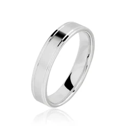 Alliance Mat Et Brillant Or Blanc Ambre