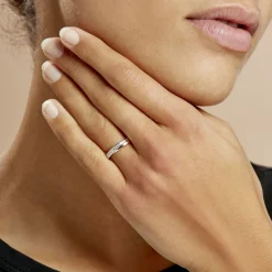 Alliance Maylisse Ruban Plat Or Bicolore