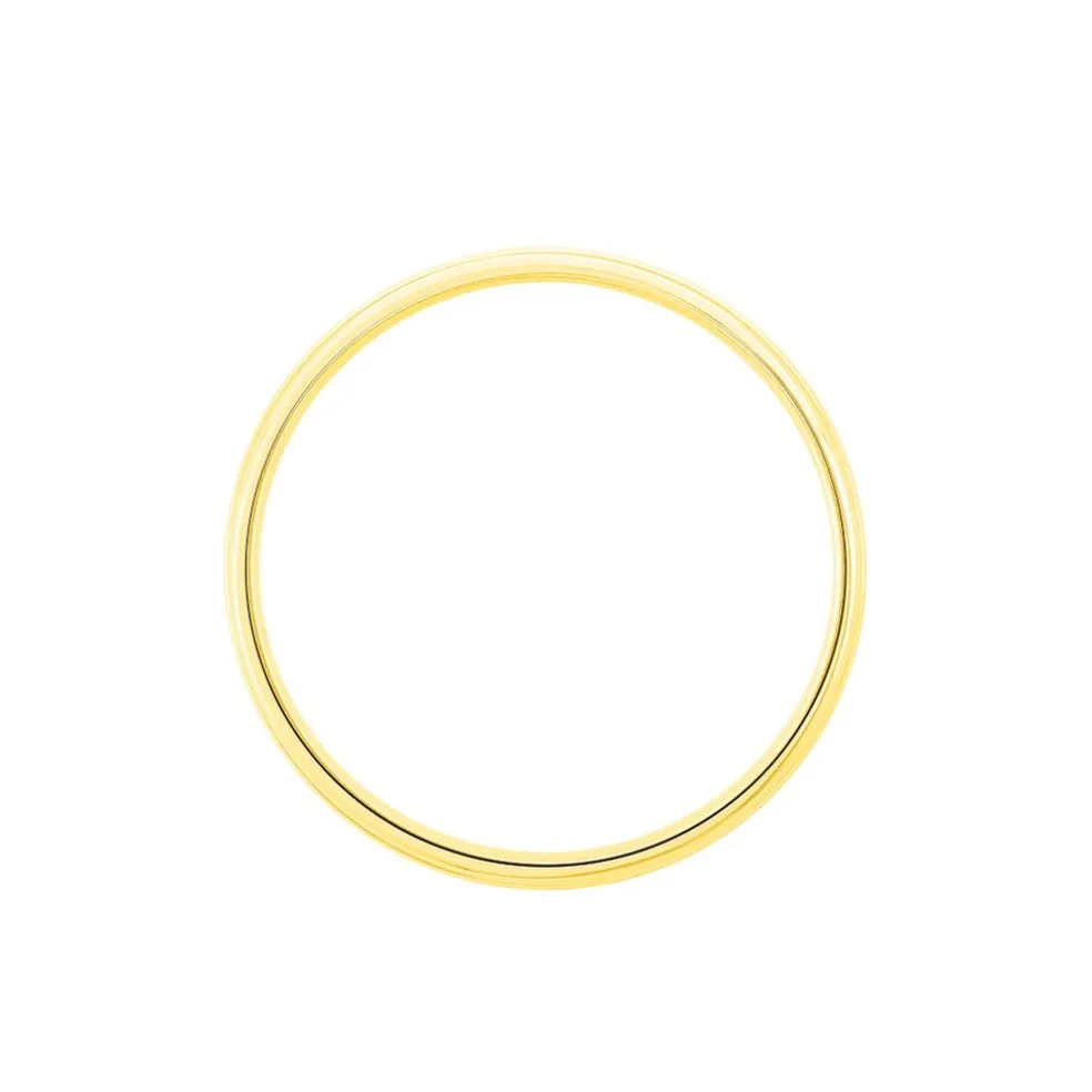 Alliance Memouna Ruban Plat Or Jaune