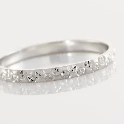 Alliance Menussa Diamantee Or Blanc