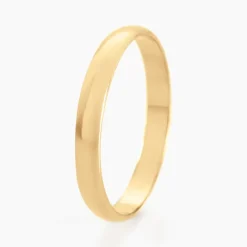 Alliance Meredithe Demi Jonc Classique Or Jaune