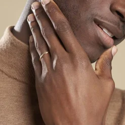 Alliance Meredithe Demi Jonc Classique Or Jaune