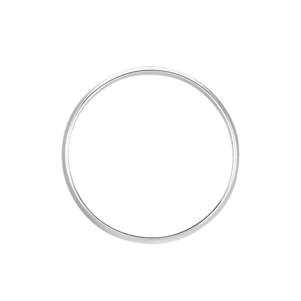 Alliance Meredithe Demi Jonc Classique Or Blanc