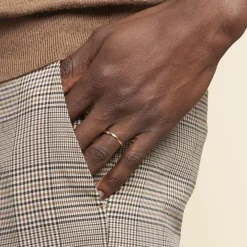 Alliance Meredithe Demi Jonc Classique Or Rose