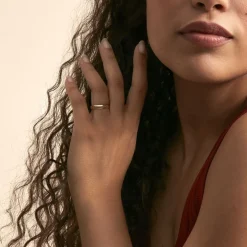 Alliance Meredithe Demi Jonc Classique Or Jaune