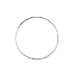 Alliance Meredithe Ruban Plat Or Blanc