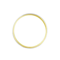 Alliance Miroir Ruban Plat Or Bicolore