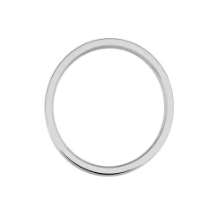 Alliance Navid Ruban Plat Palladium Blanc