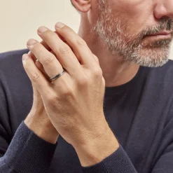 Alliance Navido Ruban Plat Palladium Bicolore