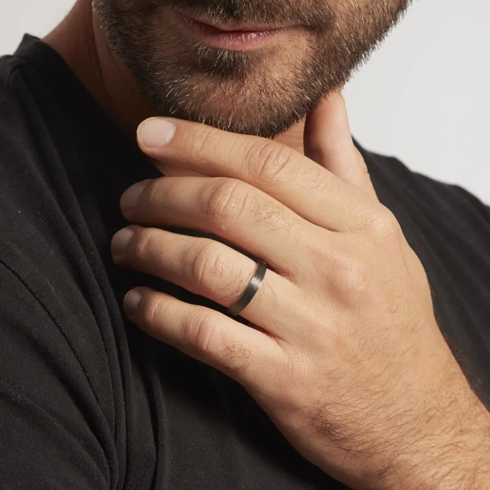 Alliance Nayhan Ruban Plat Titane Blanc