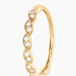 Alliance Othniel Or Jaune Diamant